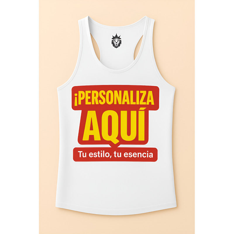 Customizable White Gym T-Shirt by Lion Clothes - High Quality