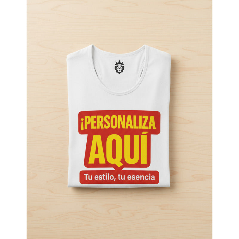Customizable White Gym T-Shirt by Lion Clothes - High Quality