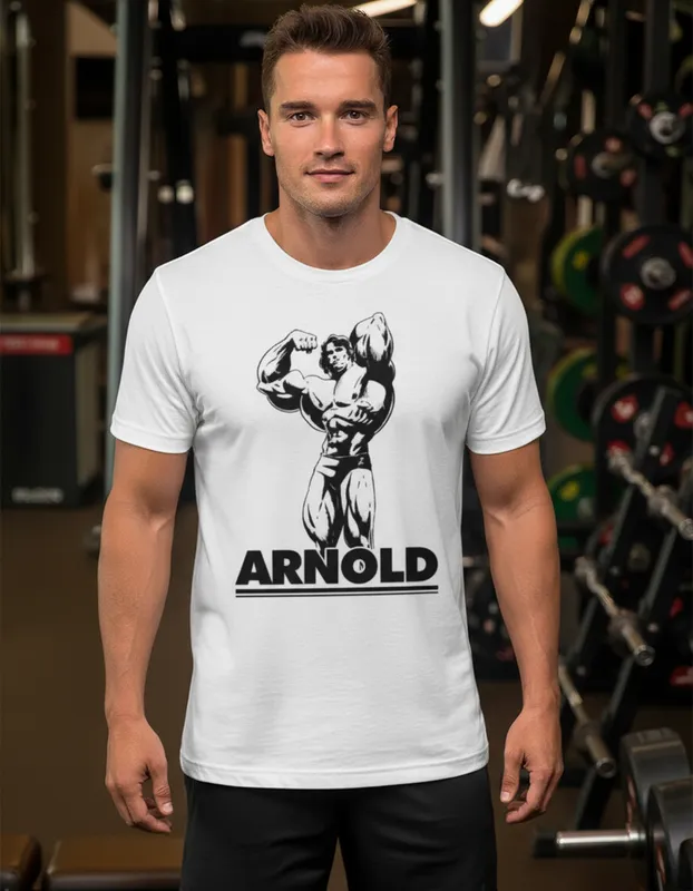 Arnold Schwarzenegger Gym T-Shirt High Quality