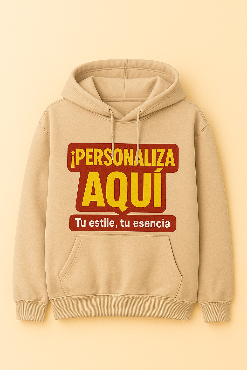 Hoody Marron Perzonalizado Marca Lion Clothes Alta calidad