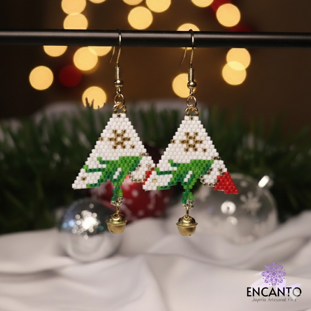 Aretes de "Anti-espíritu Navideño"