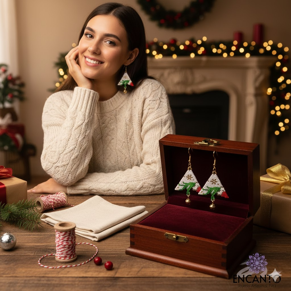 Aretes de "Anti-espíritu Navideño"