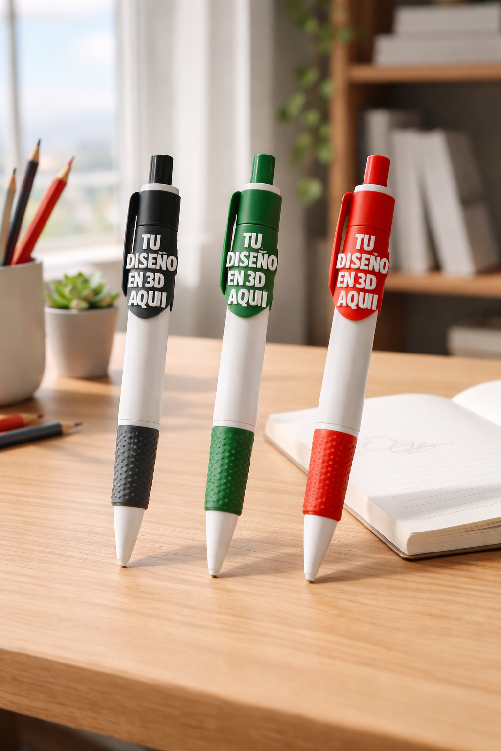 Plumas Personalizadas Empresariales o Eventos | Impresión UV Alta Durabilidad | Pedido desde 100 piezas