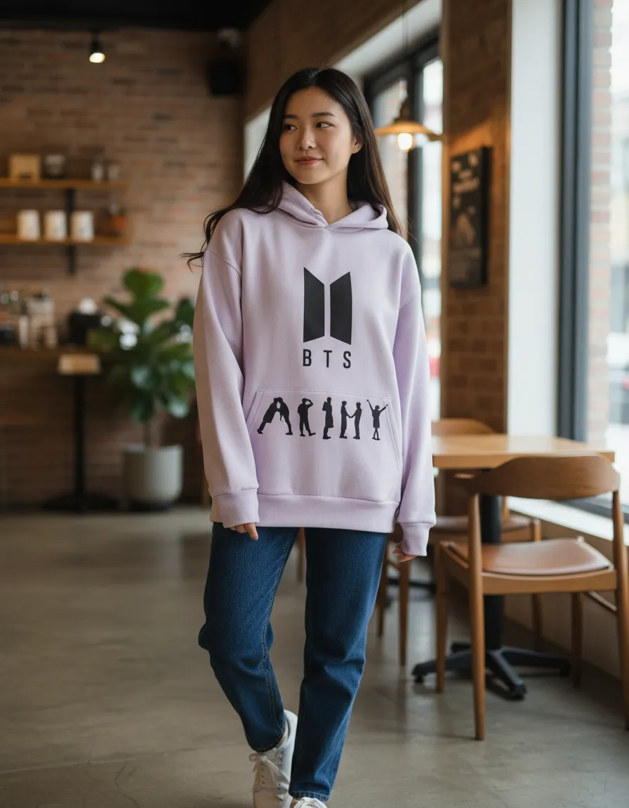 Hoodie Bts ARMY Sudadera Alta Calidad Lion Clothes