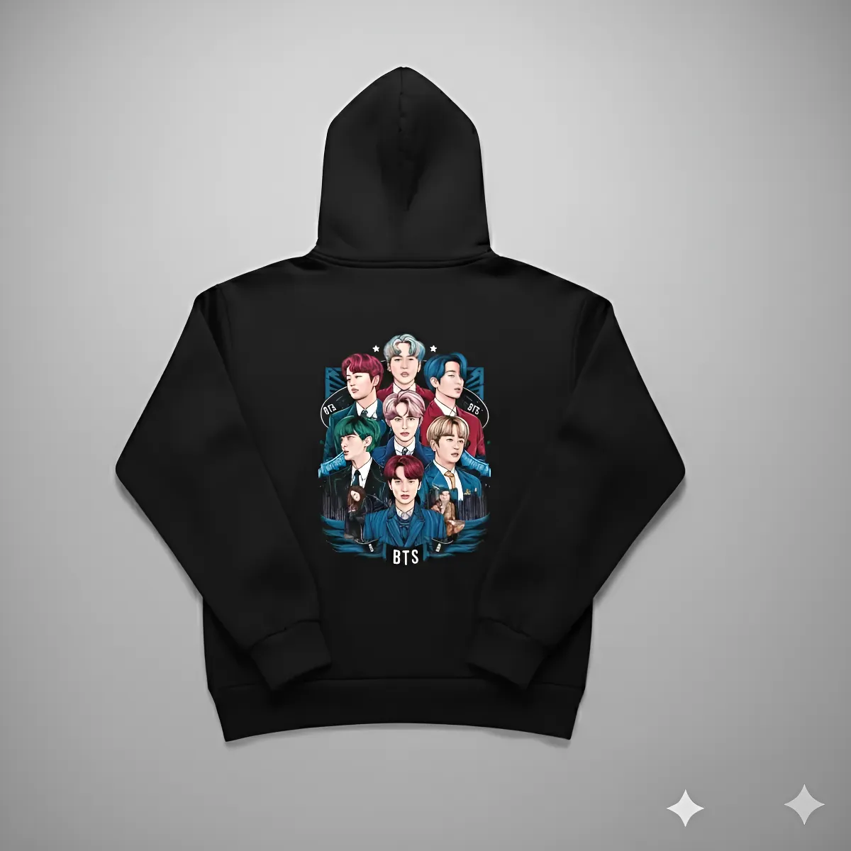 Hoodie Bts ARMY 2.0 Sudadera Alta Calidad Lion Clothes