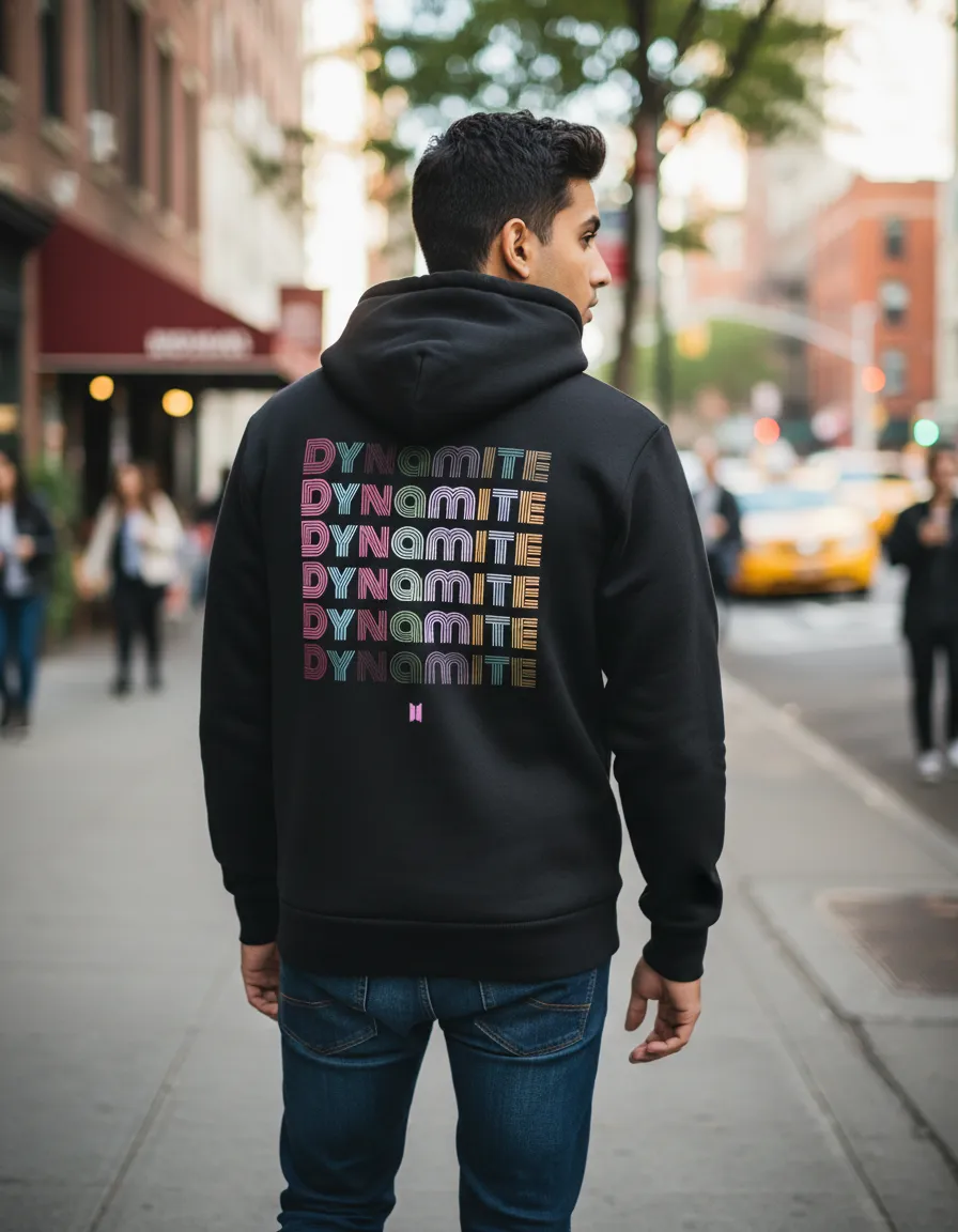 Hoodie Bts Dynamite Sudadera Alta Calidad Lion Clothes