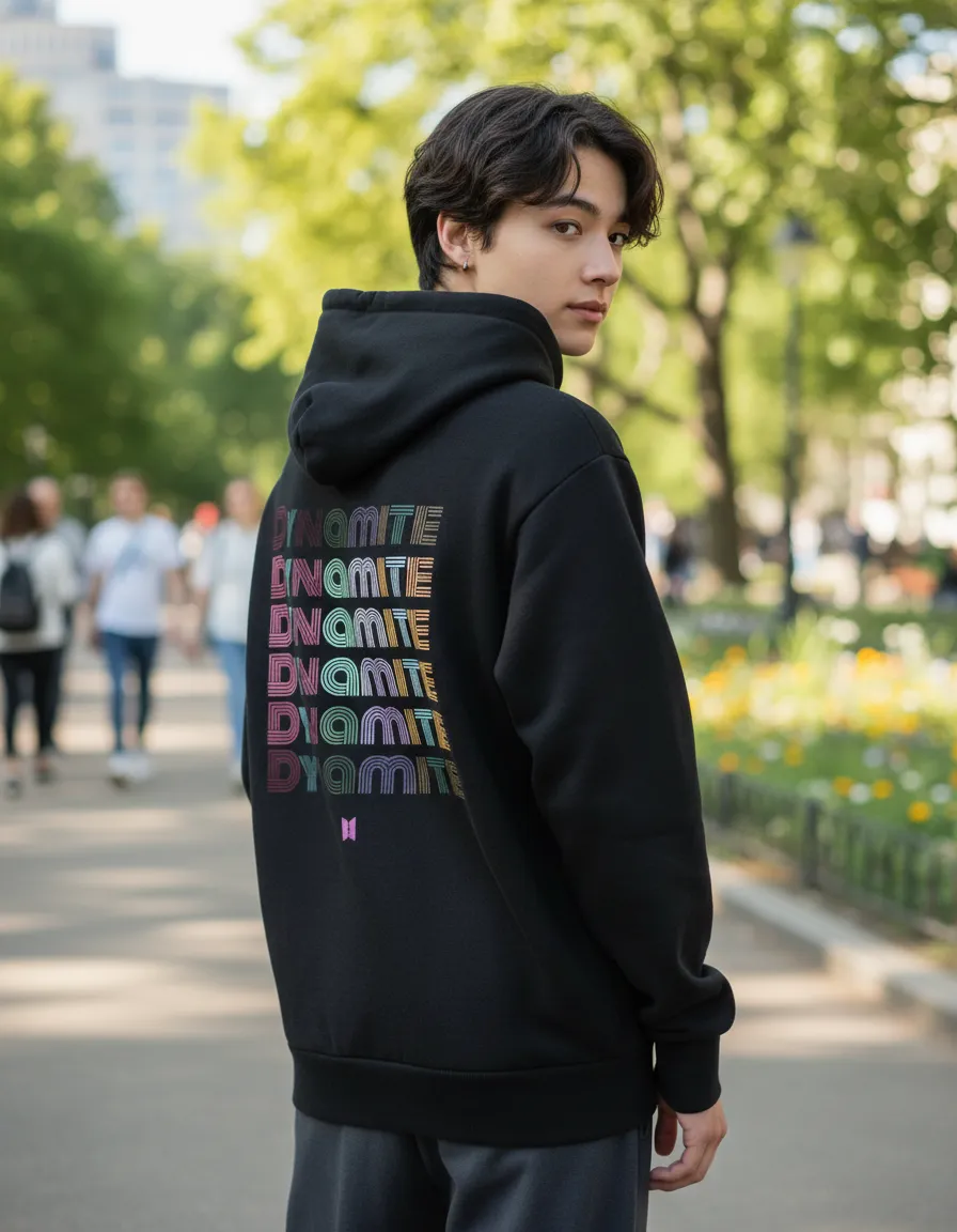 Hoodie Bts Dynamite Sudadera Alta Calidad Lion Clothes