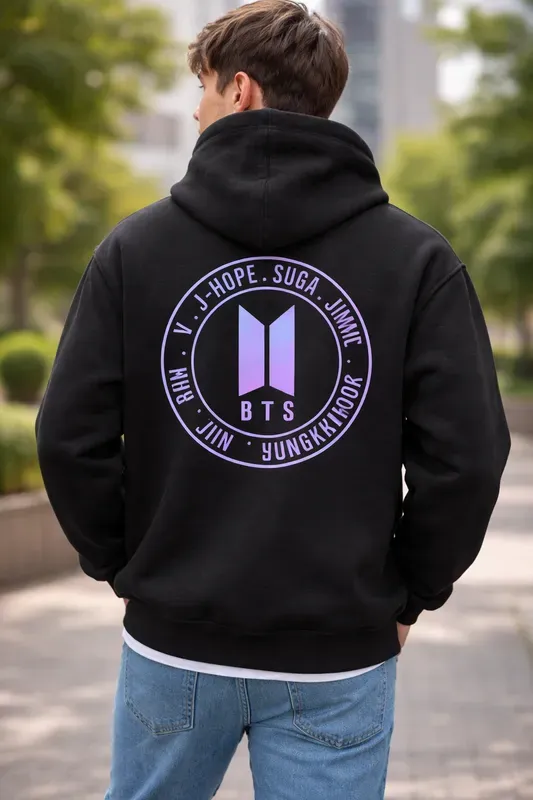 Hoodie Bts Names Sudadera Alta Calidad Lion Clothes