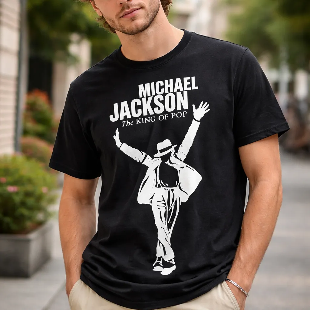 Playera Michael Jackson – Edición Fan 🔥