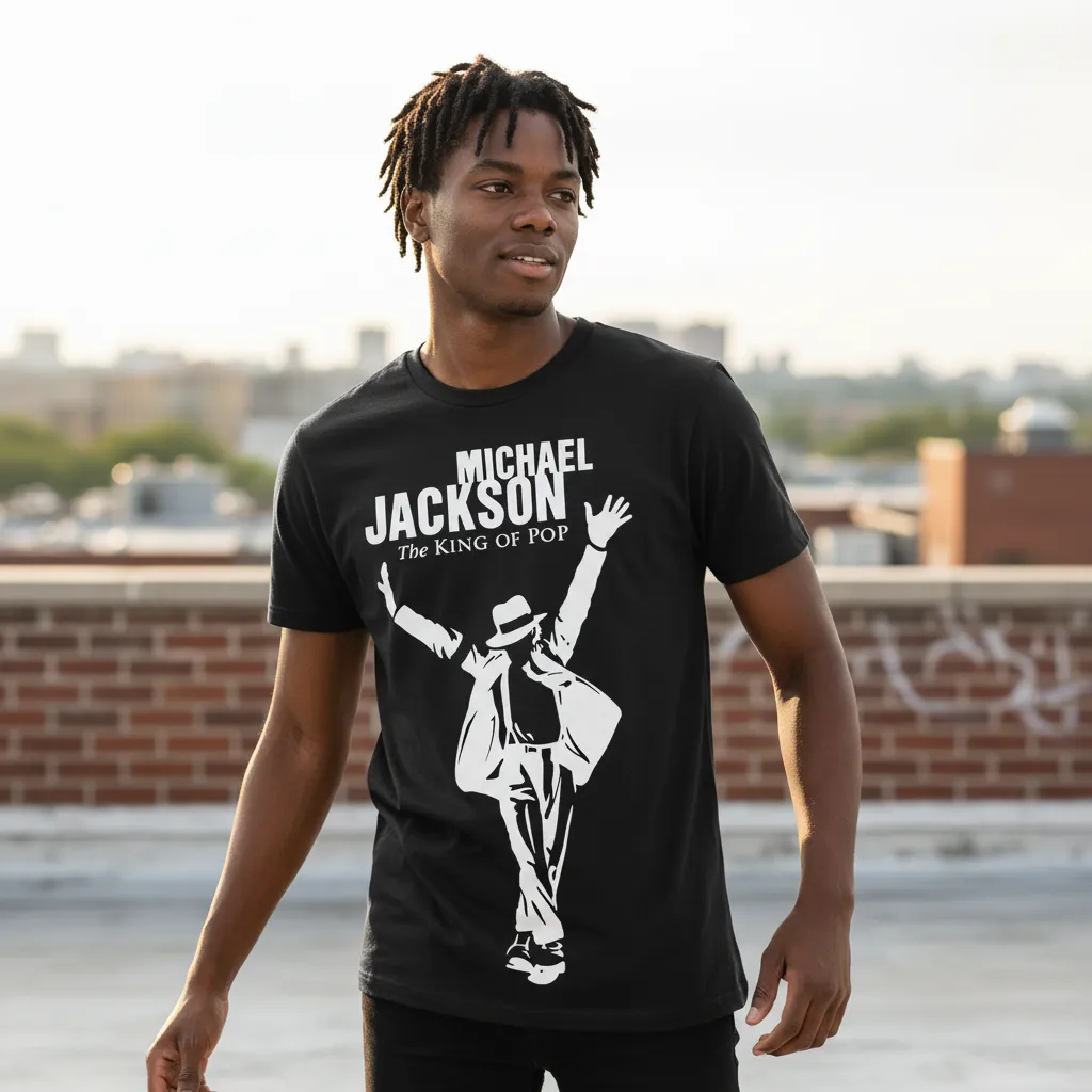 Playera Michael Jackson – Edición Fan 🔥