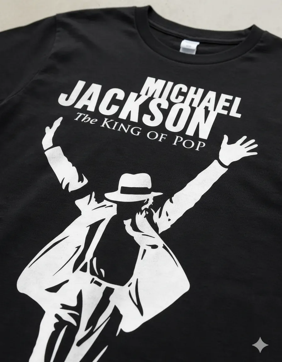 Playera Michael Jackson – Edición Fan 🔥