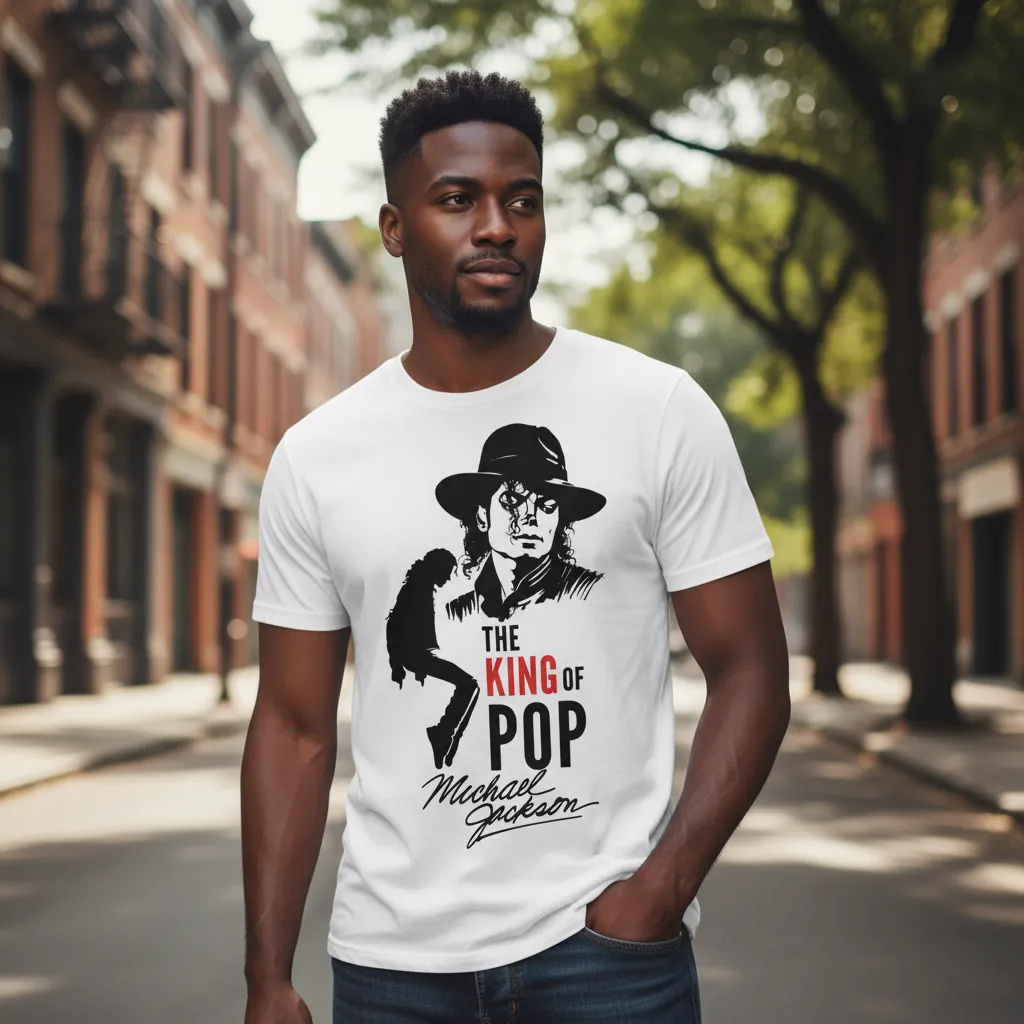 Playera Michael Jackson – Edición Fan 🔥