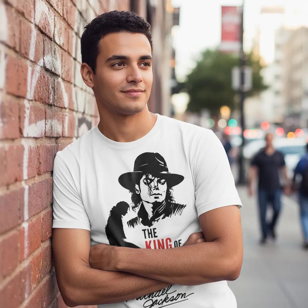 Playera Michael Jackson – Edición Fan 🔥