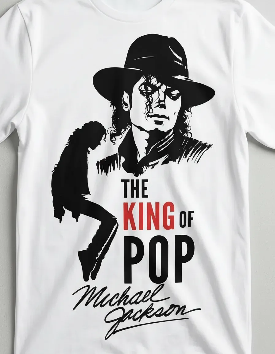 Playera Michael Jackson – Edición Fan 🔥