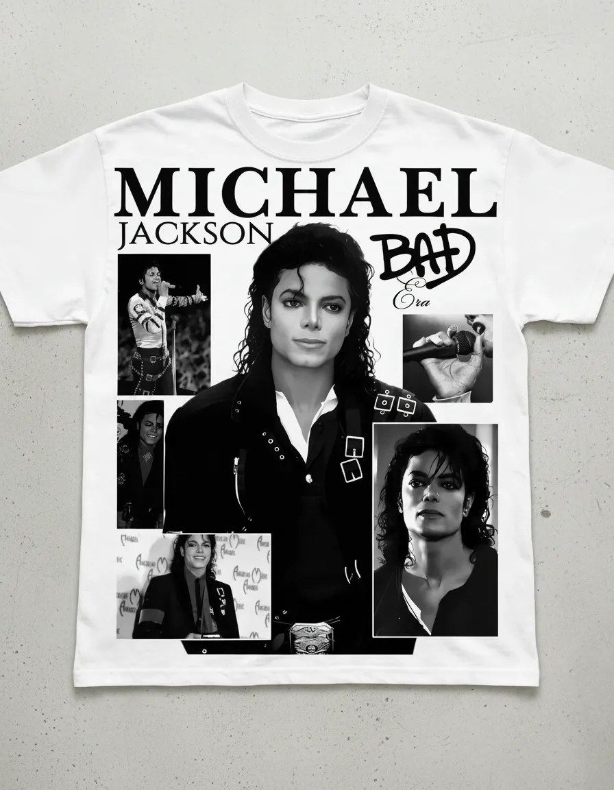 Playera Michael Jackson – Edición Fan 🔥