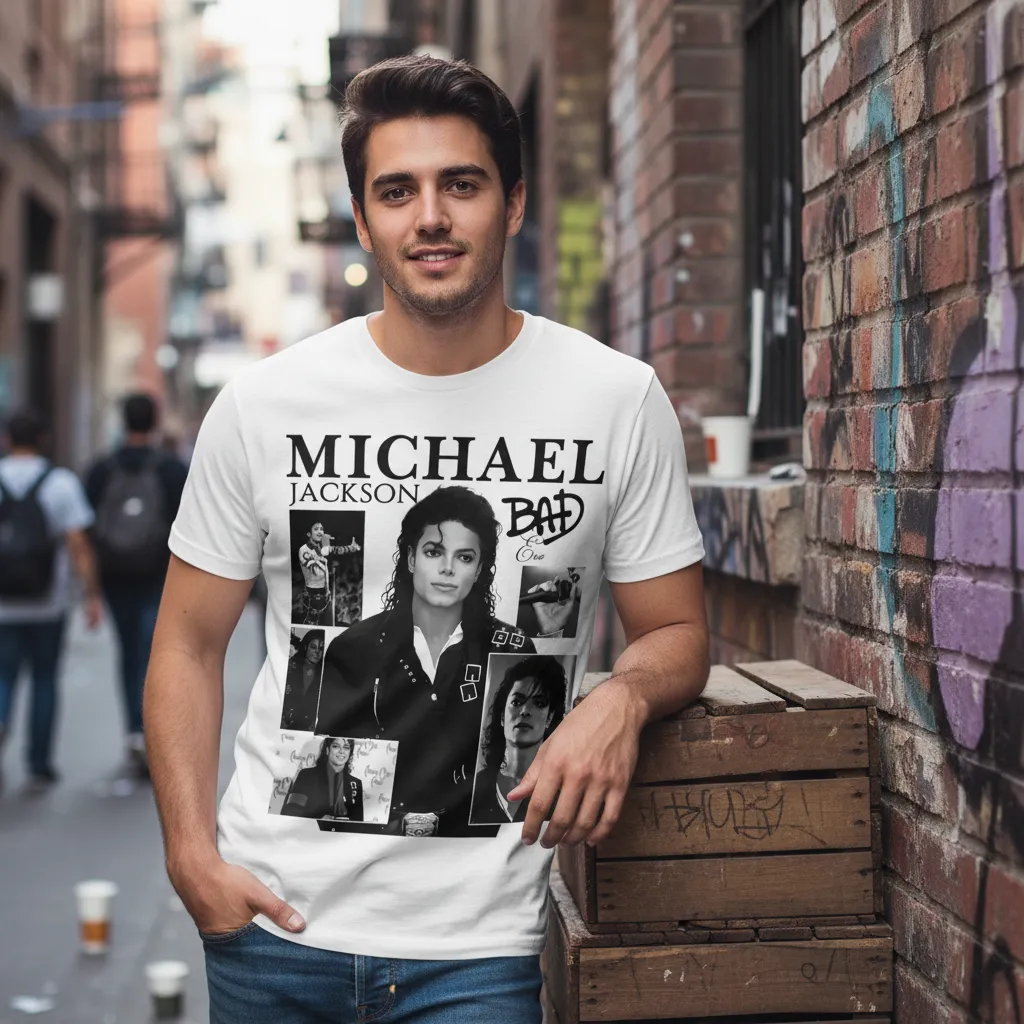 Playera Michael Jackson – Edición Fan 🔥