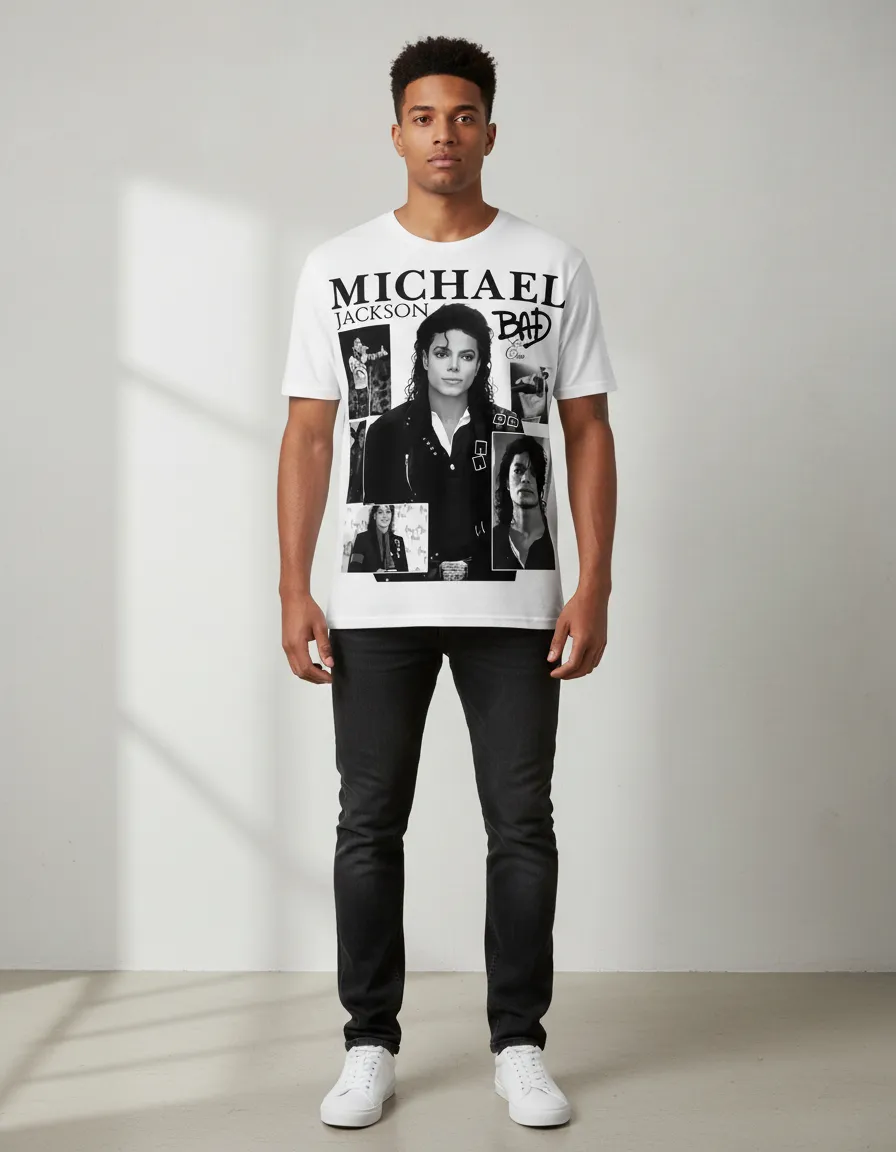 Playera Michael Jackson – Edición Fan 🔥