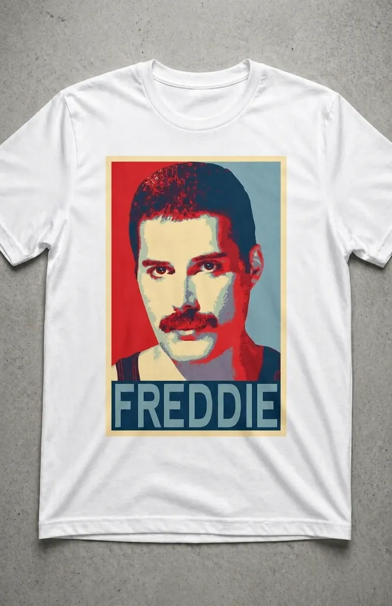 Playera Freddie Mercury Queen – Edición Fan 🔥