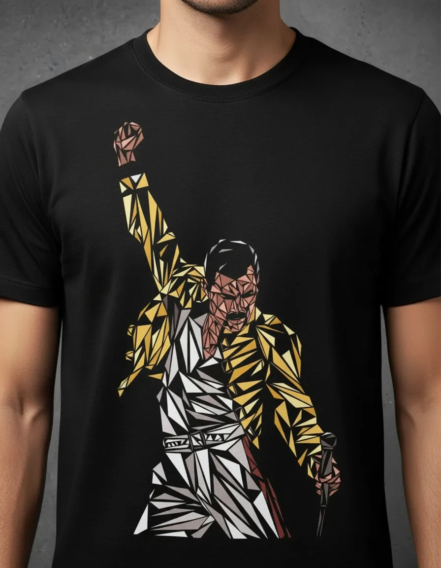 Playera Freddie Mercury Queen – Edición Fan 🔥