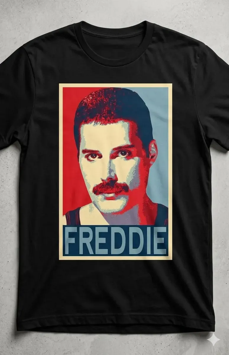 Playera Freddie Mercury Queen – Edición Fan 🔥