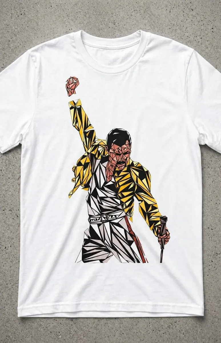 Playera Freddie Mercury Queen – Edición Fan 🔥