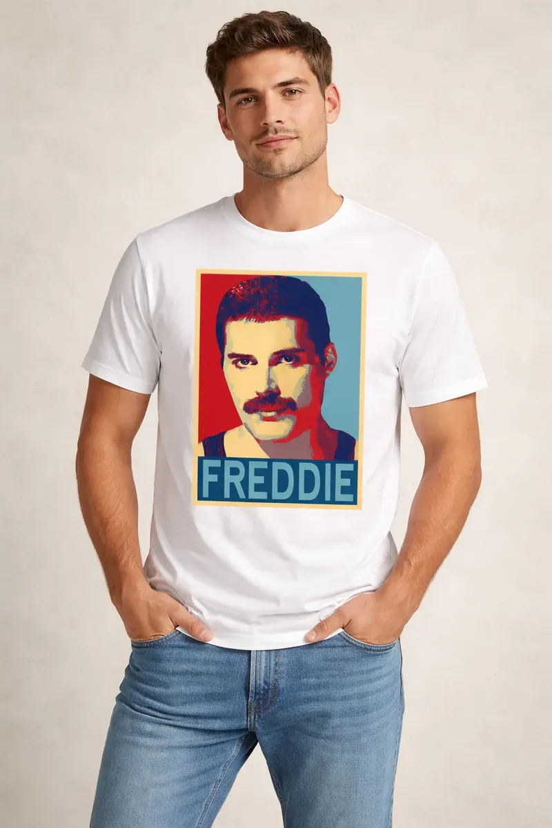 Playera Freddie Mercury Queen – Edición Fan 🔥