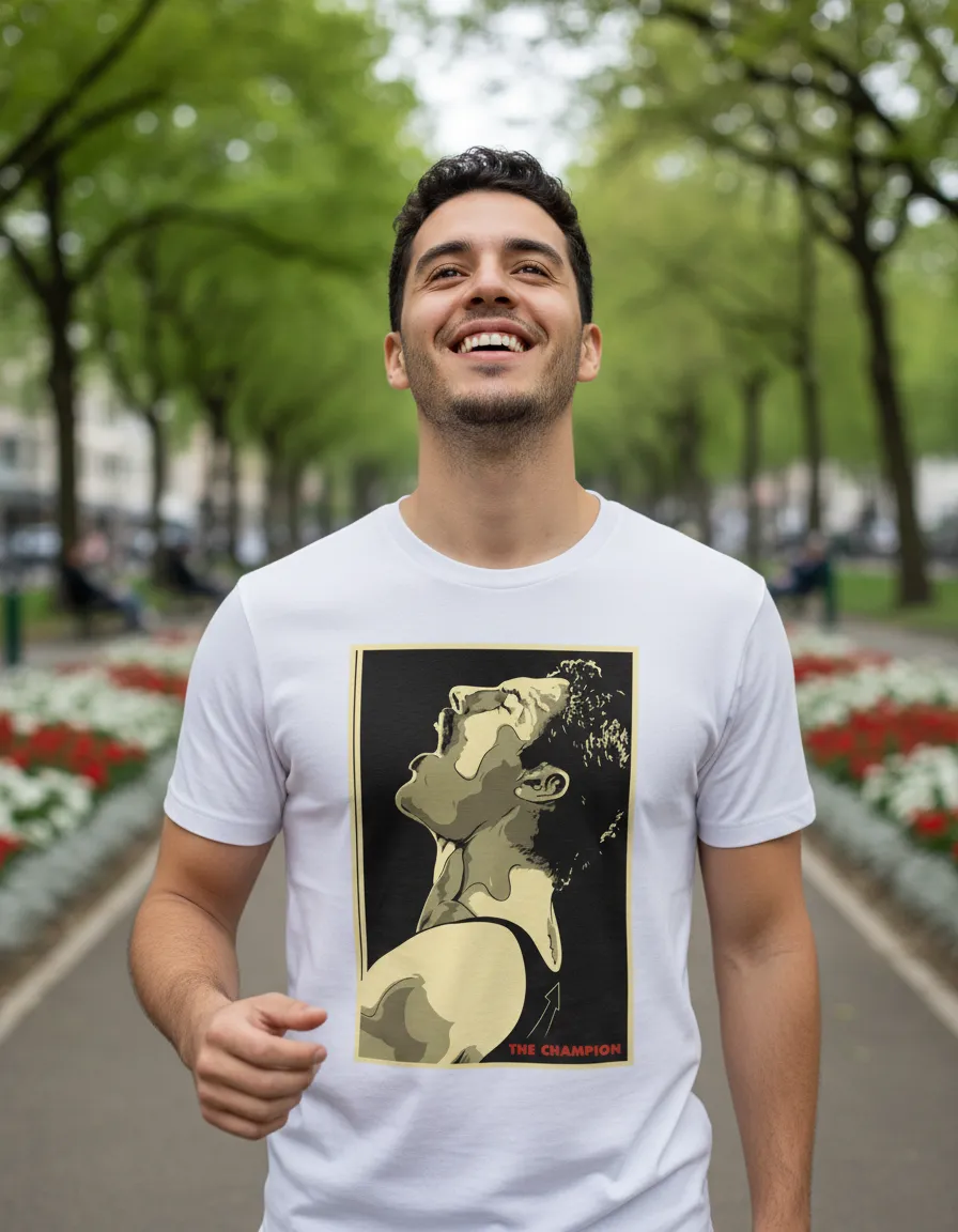 Playera Freddie Mercury Queen – Edición Fan 🔥