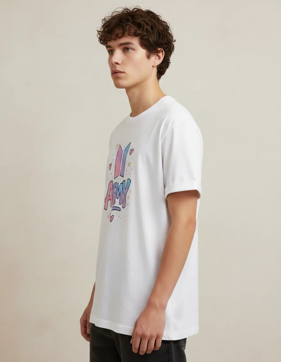 Playera BTS ARMY – Edición Fan 🔥