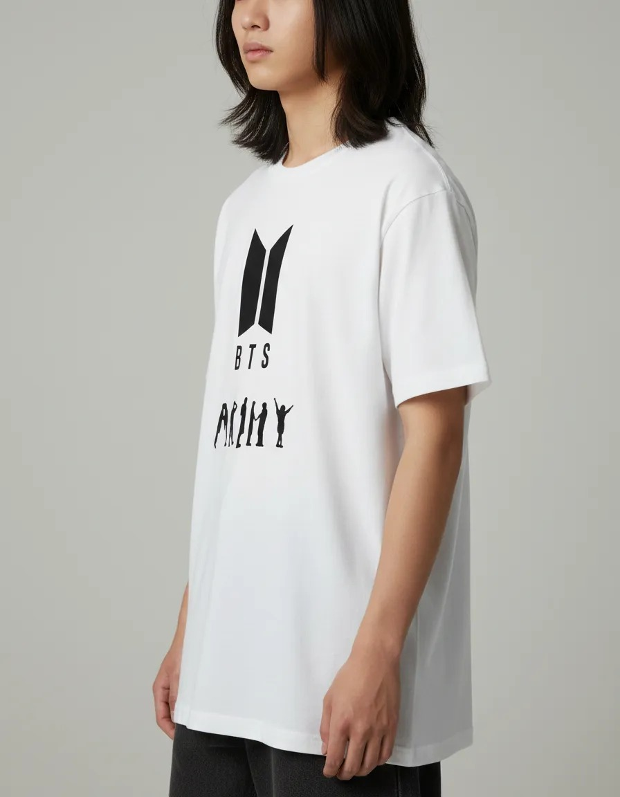 Playera BTS ARMY – Edición Fan 🔥