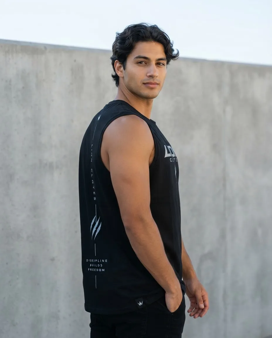 Playera Edicion Especial Gym Streams Lion Clothes Team Black