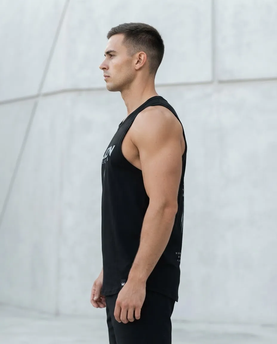 Playera Edicion Especial Gym Streams Lion Clothes Team Black