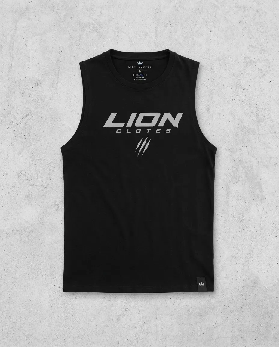 Playera Edicion Especial Gym Streams Lion Clothes Team Black