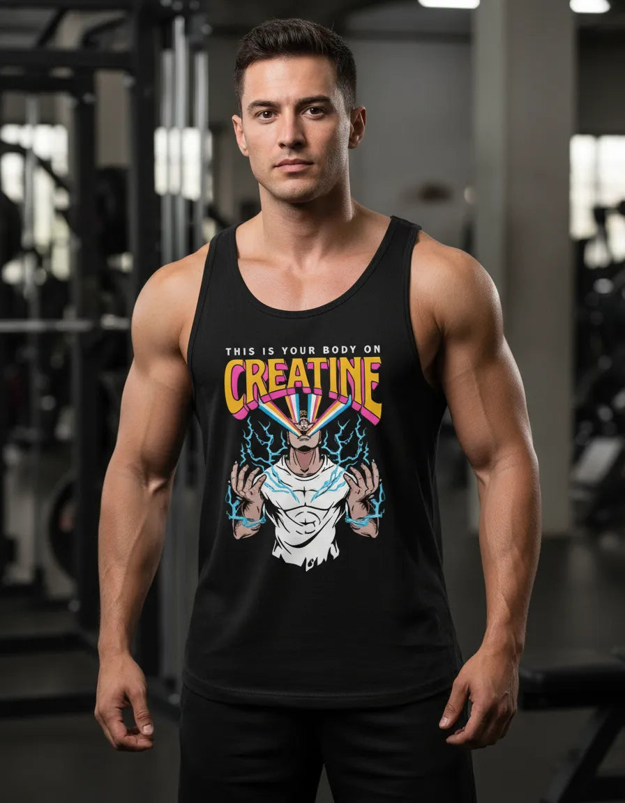 Lion Clothes Creatine Gym T-shirt