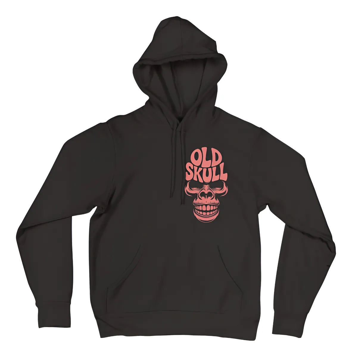 Sudadera Old Skull Black Lion Clothes