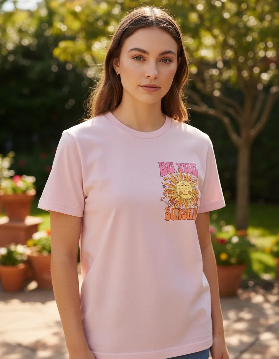 Lion Clothes Sun Shine Casual Jersey T-Shirt