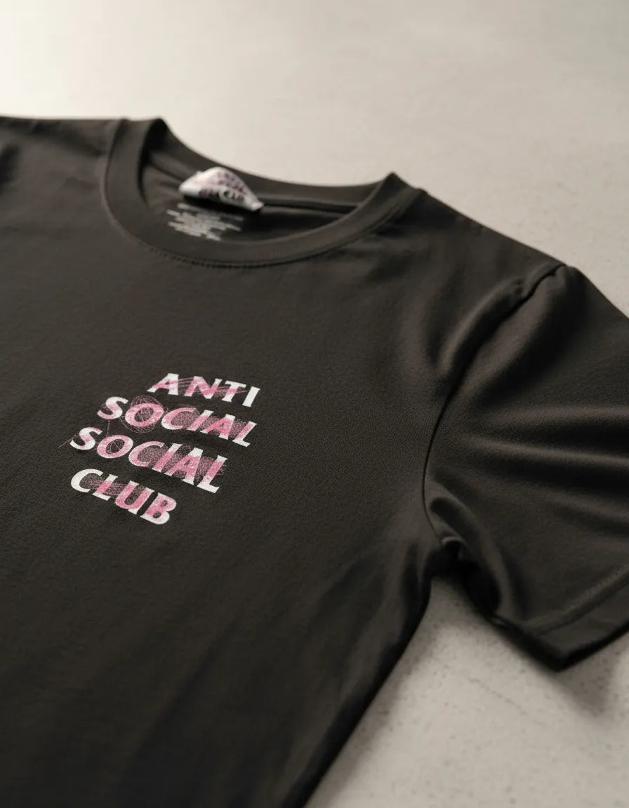 Lion Clothes Antisocial Club Casual Jersey T-Shirt