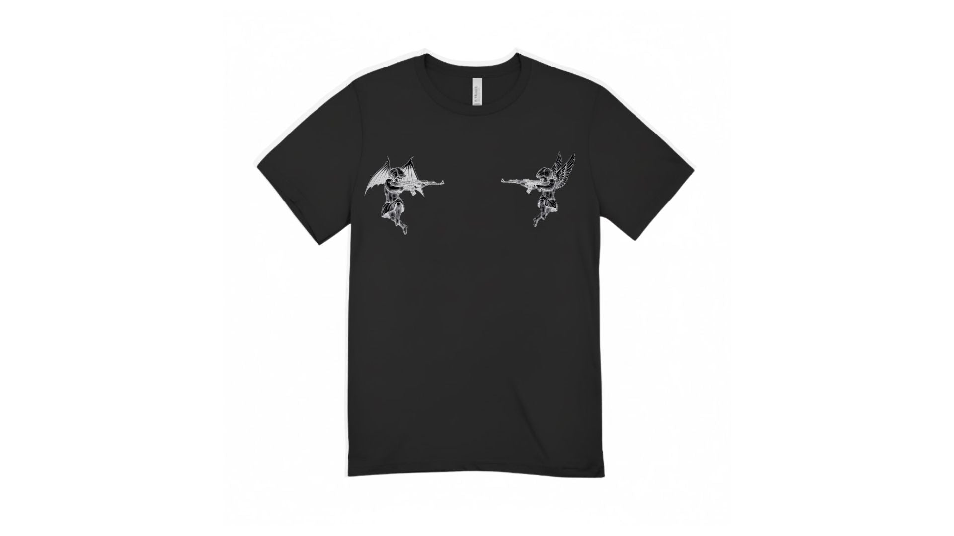 Fe y Fuego - Playera Diseño Lion Clothes - Edicion Especial - Black