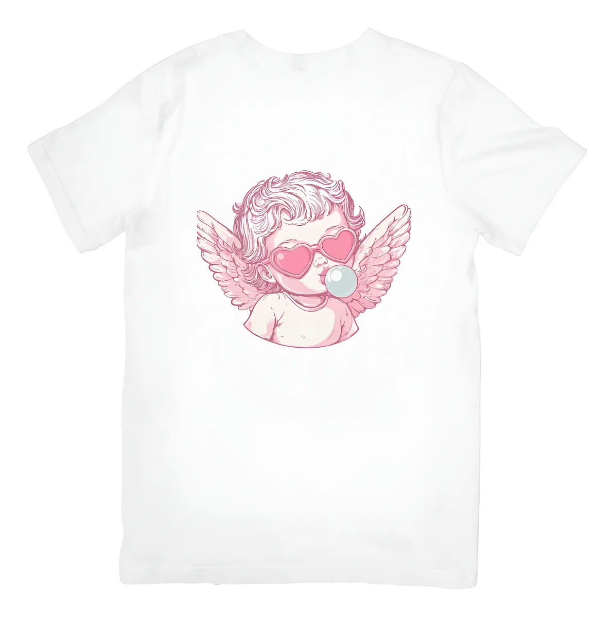 Lion Clothes Angel Pink Casual Jersey T-shirt
