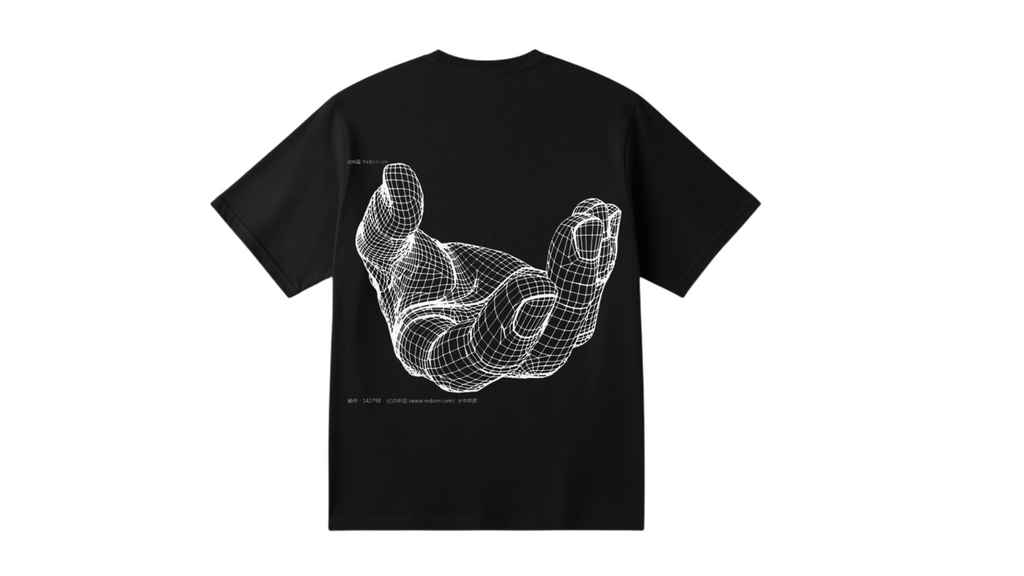 Playera Lion Clothes Mano 3d Hombre