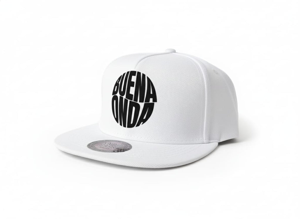 Gorra Perzonalizada blanca Plana Marca Lion Clothes alta calidad