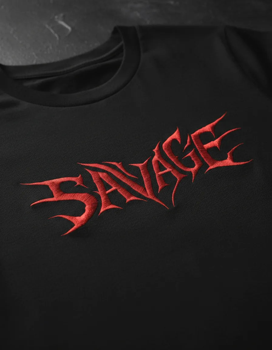 Lion Clothes Savage Casual Jersey T-shirt