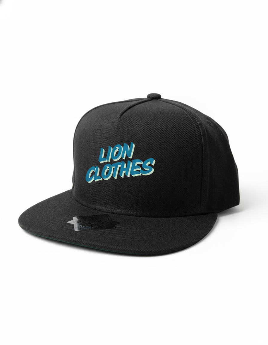 Gorra Snapback Oficial LION CLOTHES - Negro