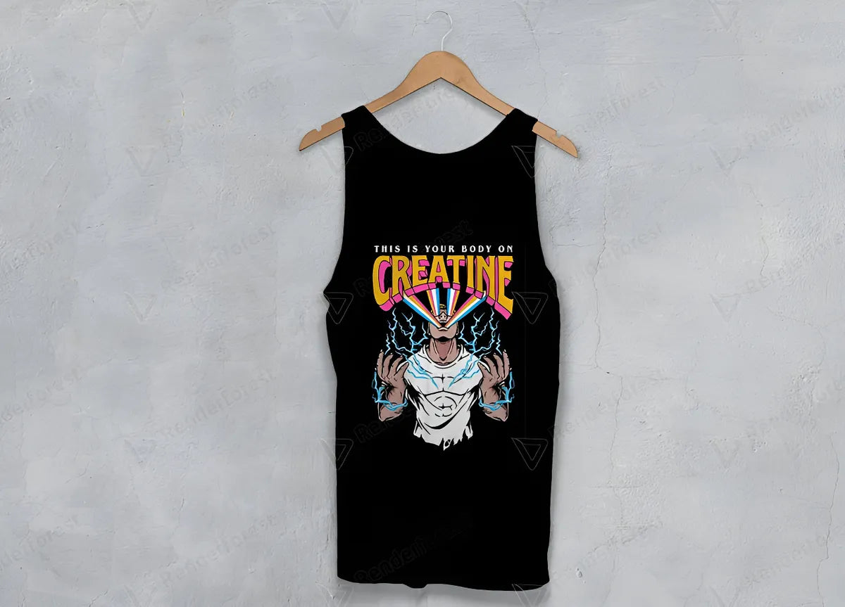 Lion Clothes Creatine Gym T-shirt