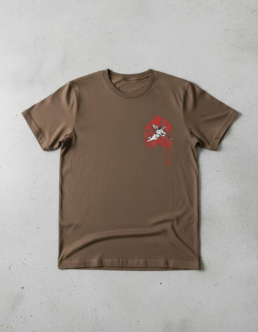 Playera Amor Tumbado Casual Jersey