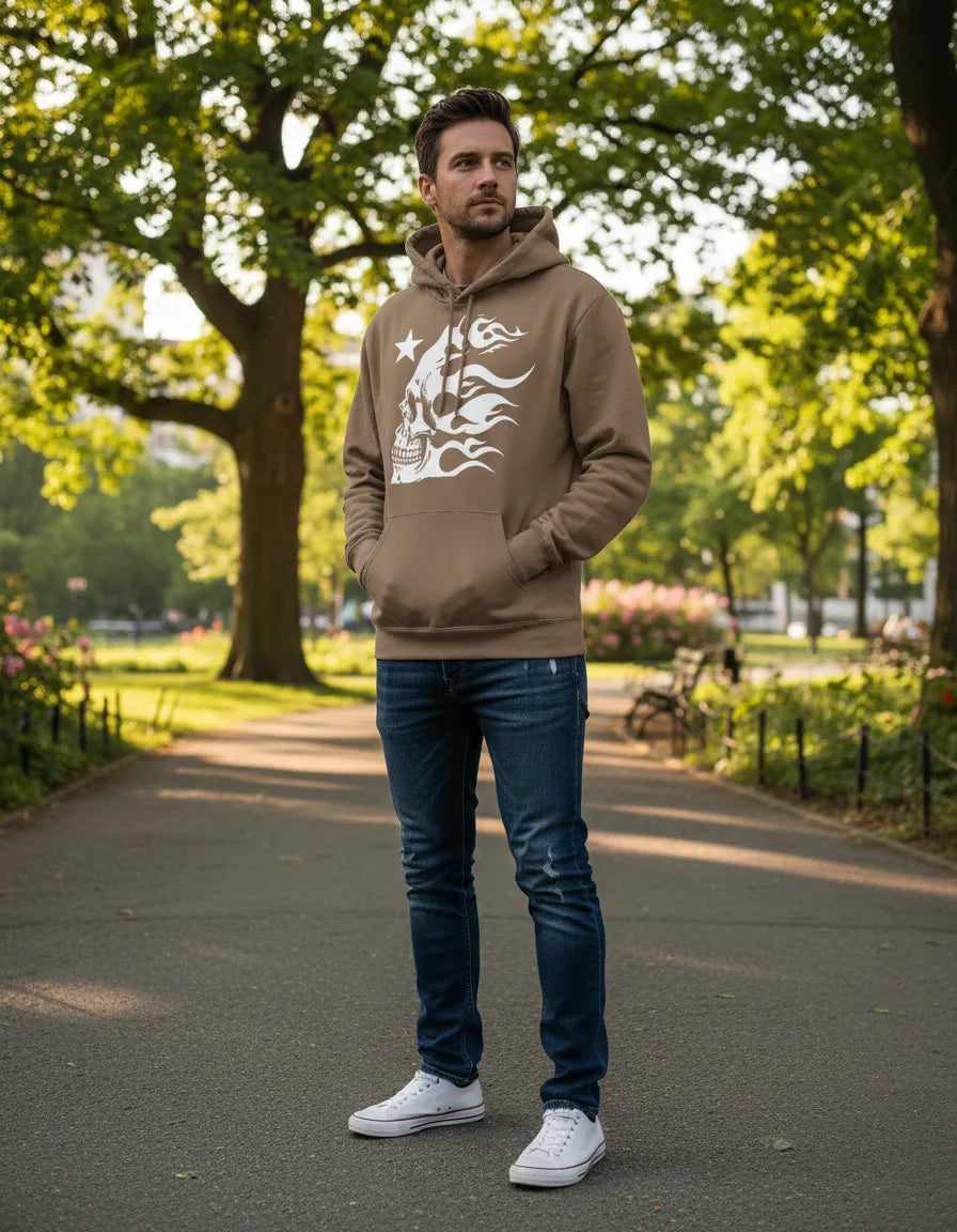 Sudadera Craneo Star Cafe Lion Clothes