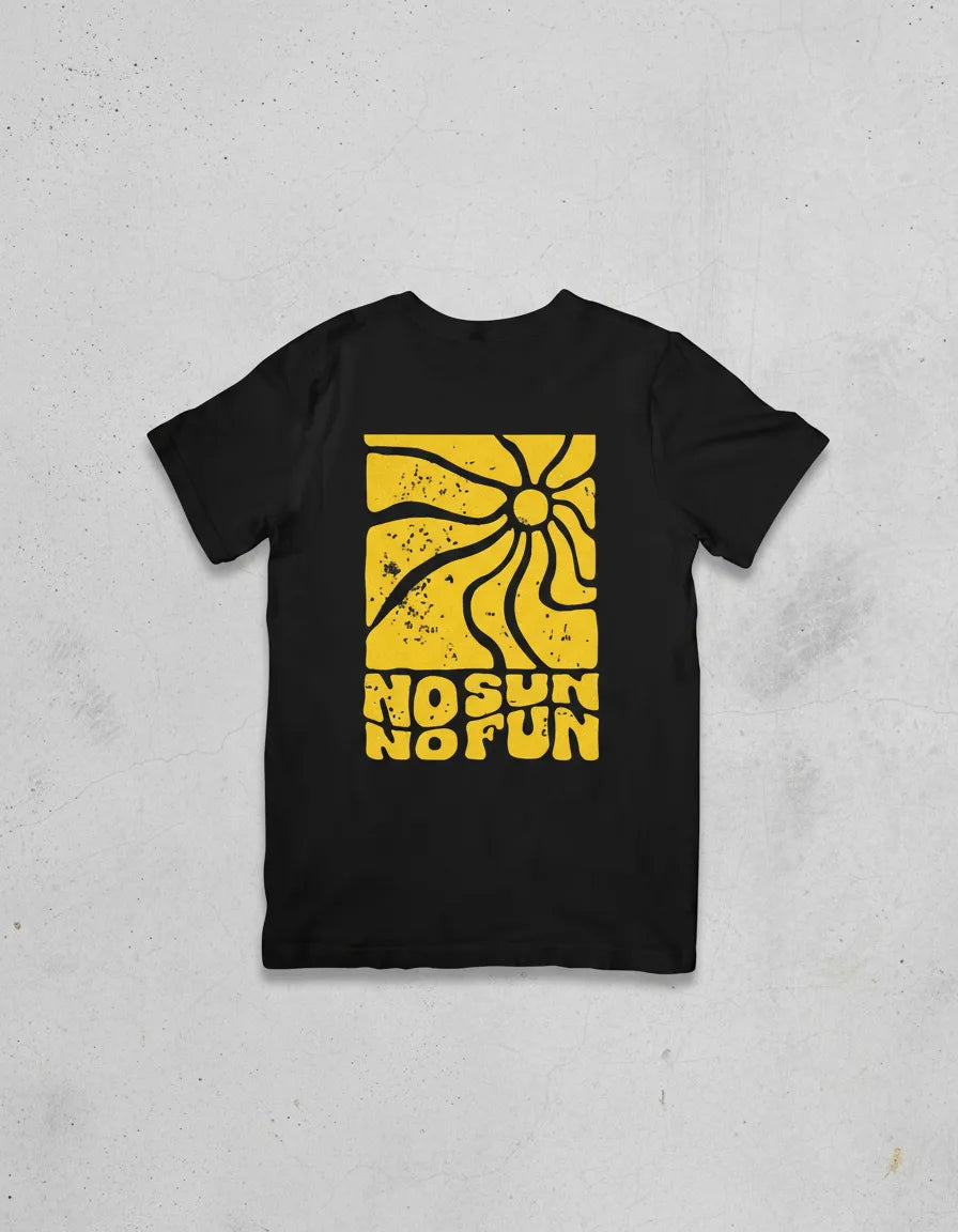 Lion Clothes No Sun Casual Jersey T-Shirt