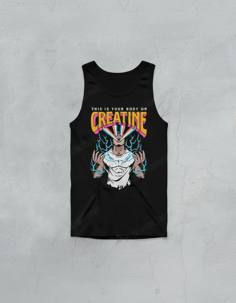 Lion Clothes Creatine Gym T-shirt