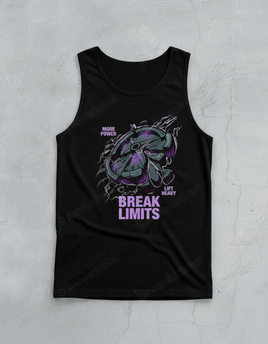 Lion Clothes Break Limits Gym T-Shirt